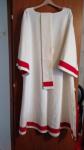 SALE ITEM - NEW! Deacon Dalmatic - Handmade - Red Stripe - new used!